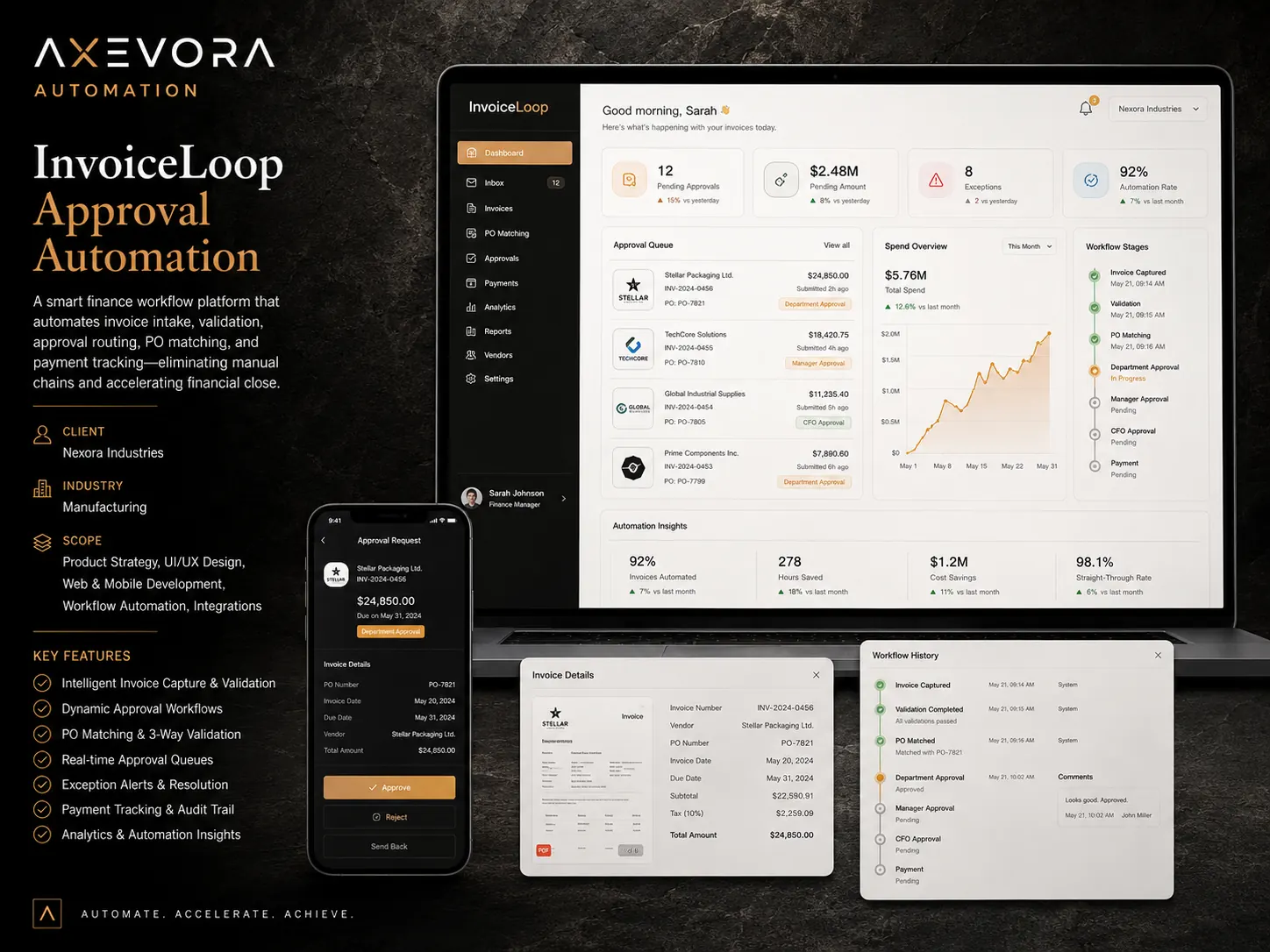 AXEVORA project preview